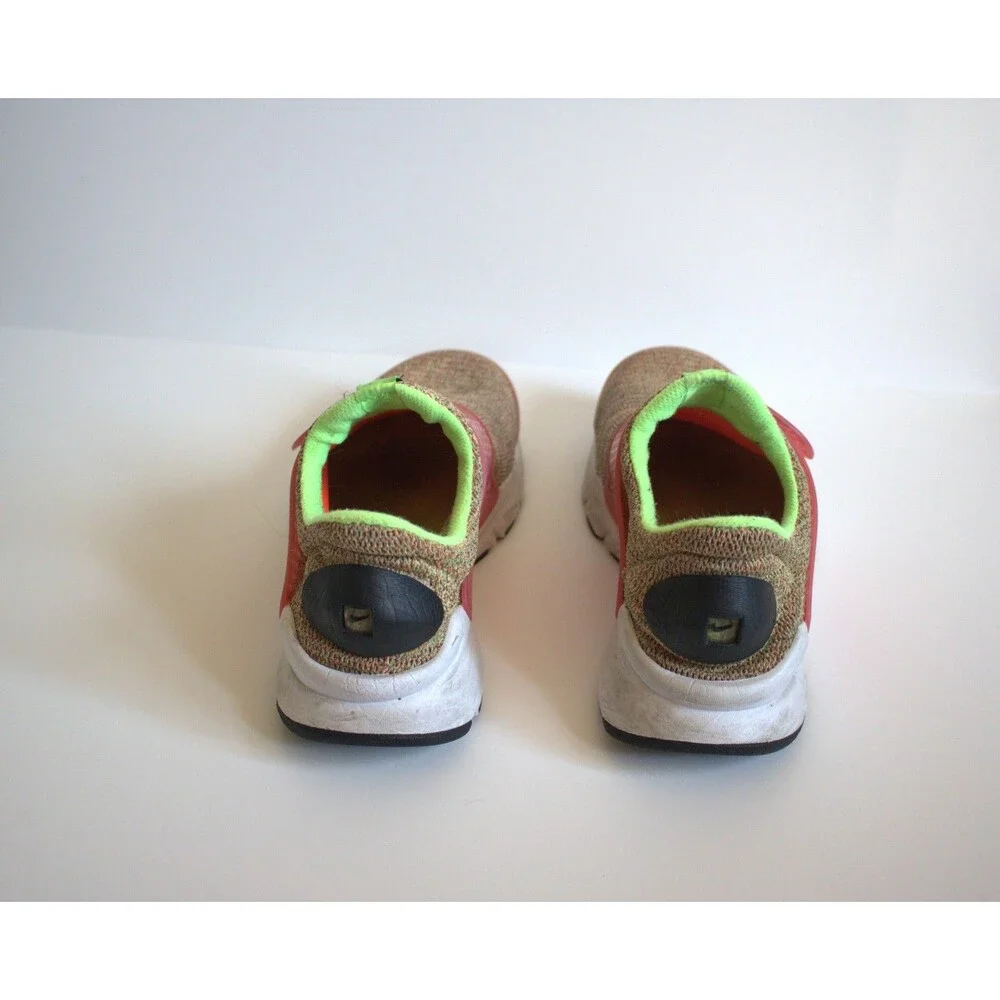 NIKE Sock Dart Ghost Green/Watermelon Multicolor Women's Size‎ 10